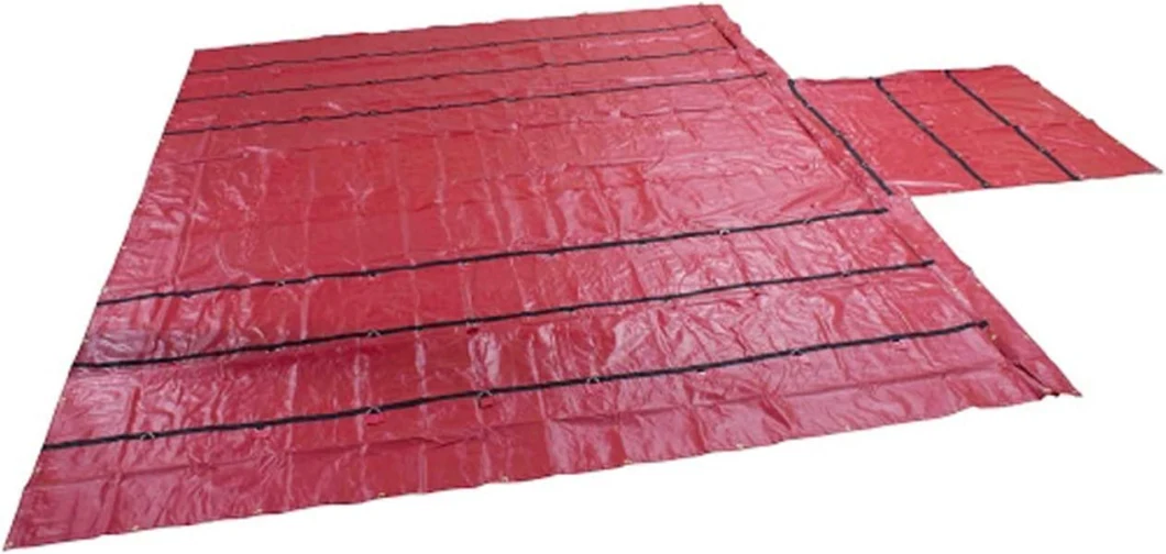 Wholesale Custom 18oz Heavy Duty Waterproof Dustproof Flatbed Lumber Tarp Truck Tarp