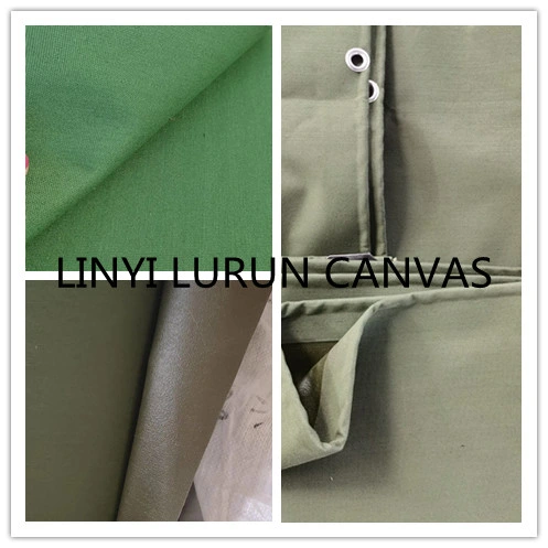 Customized Outdoor Polyester Canvas Tarp for Tents&Truck Cover