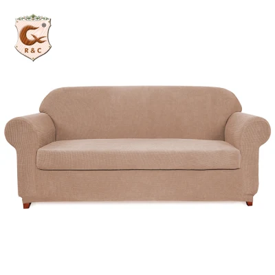 Housse de coussin de siège de canapé housse de protection amovible extensible lavable