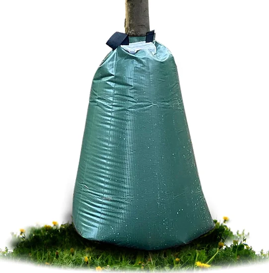 Sac d'irrigation d'arbre de forme de gilet de dégagement lent de PVC de 20 gallons sac d'arrosage d'arbre