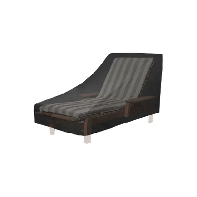 Housse de chaise longue de patio 210d Housse de chaise d'extérieur imperméable