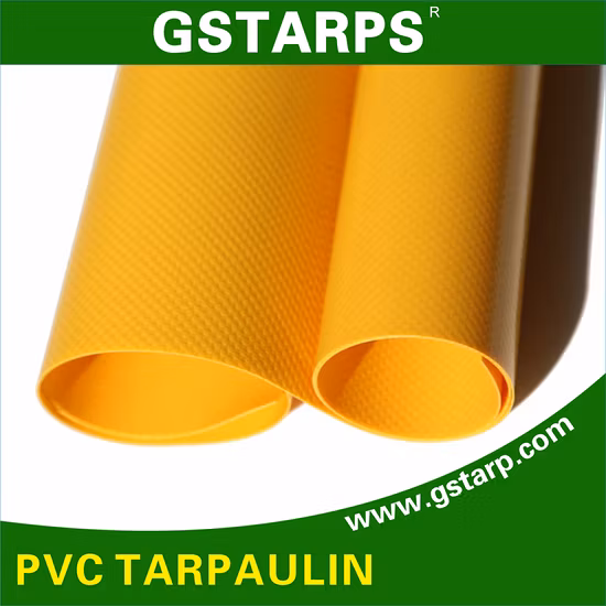 Bâches poly enduites de toile de vinyle de tissu de haute résistance pour la tente