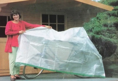 Couverture extérieure de sofa de meubles inclinables de parapluie extérieur de bicyclette